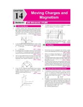 book Moving Charges and Magnetism IIT JEE Chapterwise Solution 1978 to 2017 AIEEE IIT JEE main included