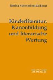 book Kinderliteratur, Kanonbildung und literarische Wertung