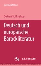 book Deutsche und europäische Barockliteratur