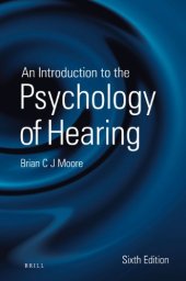 book An Introduction to the Psychology of Hearing