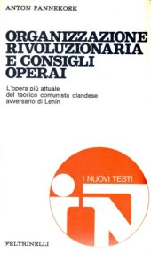 book Organizzazione rivoluzionaria e consigli operai