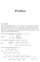 book Computer Algebra. Systems and Algorithms for Algebraic Computation