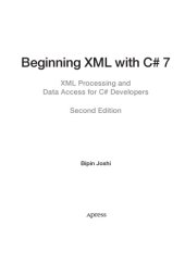 book Beginning XML with C# 7   2nd ed.