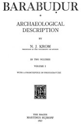 book Barabudur:  Archaeological Description