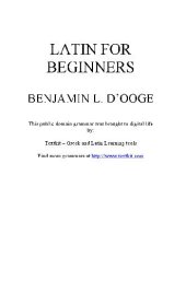 book Latin for beginners