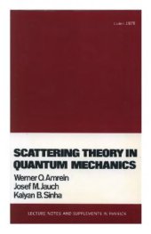 book Scattering Theory in Quantum Mechanics