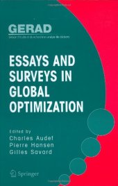 book Essays and surveys in global optimization