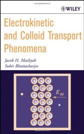 book Electrokinetic And Colloid Transport Phenomena