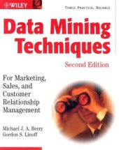 book Data mining techniques for marketing, sales, and customer relationship management