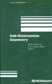 book Sub-Riemannian Geometry