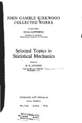 book Selected topics in statistical mechanics