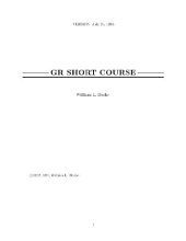 book GR short course