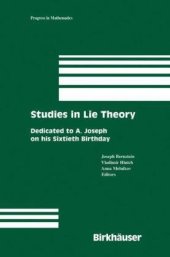 book Studies in Lie Theory: Dedicated to A. Joseph on his Sixtieth Birthday 