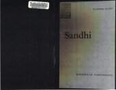 book SANDHI The Theoretical, Phonetic, and Historical Basis of Word Junction in Sanskrit