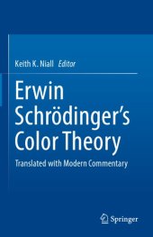 book Erwin Schrödinger’s Color Theory