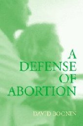 book A Defense of Abortion