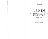 book Lenin: La Construcción Del Partido (1893-1914)