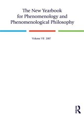 book The New Yearbook for Phenomenology and Phenomenological Philosophy