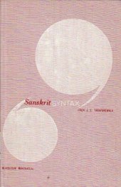 book Sanskrit syntax