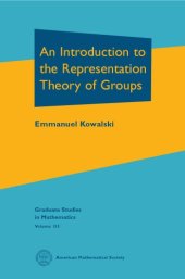 book An Introduction to the Representation Theory of Groups