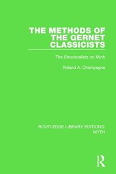 book The Methods of the Gernet Classicists Pbdirect: The Structuralists on Myth