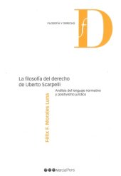 book La filosofía del derecho de Uberto Scarpelli