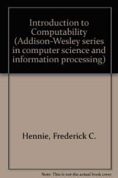 book Introduction to Computability