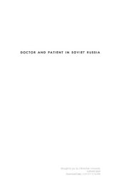 book Doctor and Patient in Soviet Russia
