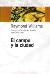 book El Campo y la Ciudad (Espacios del Saber) (Spanish Edition)