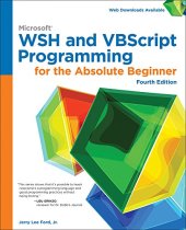 book Microsoft WSH and VBScript Programming for the Absolute Beginner