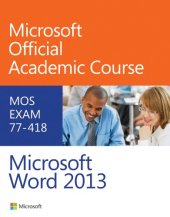 book Exam 77-418 Microsoft Word 2013