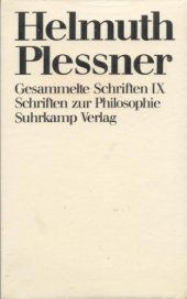 book Gesammelte Schriften IX: Schriften zur Philosophie