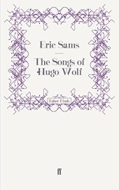 book The Songs of Hugo Wolf