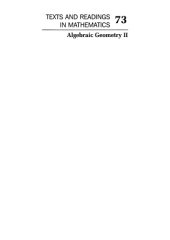 book Algebraic geometry II