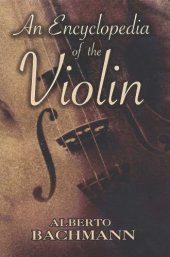 book An Encyclopedia of the Violin