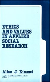 book Ethics and Values in Applied Social Research