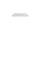 book Robin Hood in Greenwood Stood: Alterity and Context in the English Outlaw Tradition