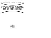 book L’economia europea tra le due guerre