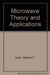 book Microwave Theory and Applications