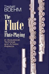 book The Flute and Flute Playing