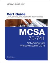 book MCSA 70-741 Cert Guide: Networking with Windows Server 2016