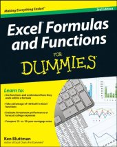 book Excel Formulas and Functions For Dummies