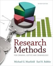 book Research Methods for Criminal Justice and Criminology