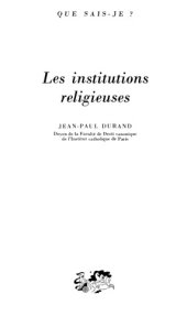 book Les institutions religieuses