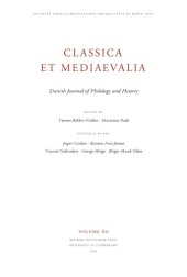 book Classica et Mediaevalia : Danish Journal of Philology and History