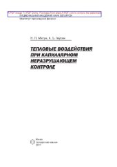 book Тепловые воздействия при капиллярном неразрушающем контроле