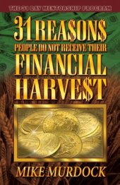 book 31 Reasons People Do Not Receive Their Financial Harvest