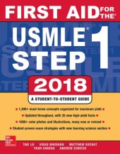 book First Aid for the USMLE Step 1 2018