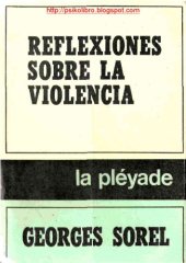 book Reflexiones sobre la violencia