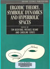 book Ergodic theory, symbolic dunamics and hyperbolic spaces